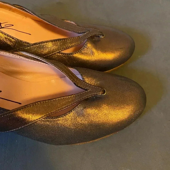 Mark Schwartz Leather Vintage Heels - Picture 7 of 8